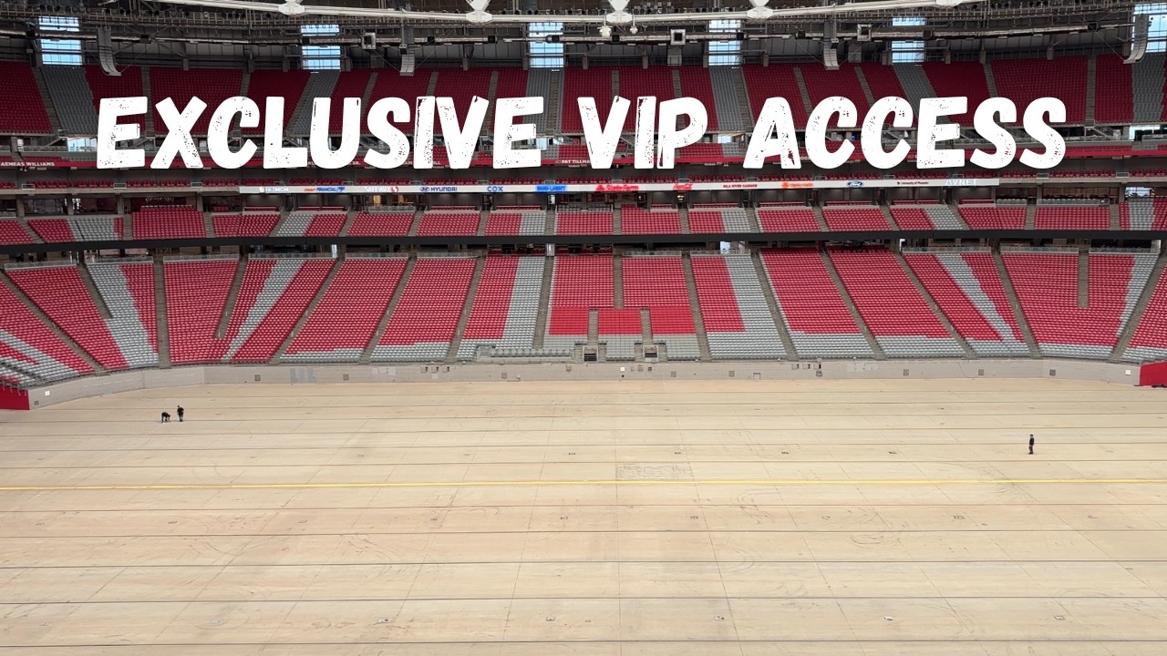 Arizona Cardinals State Farm Stadium Exclusive Tour