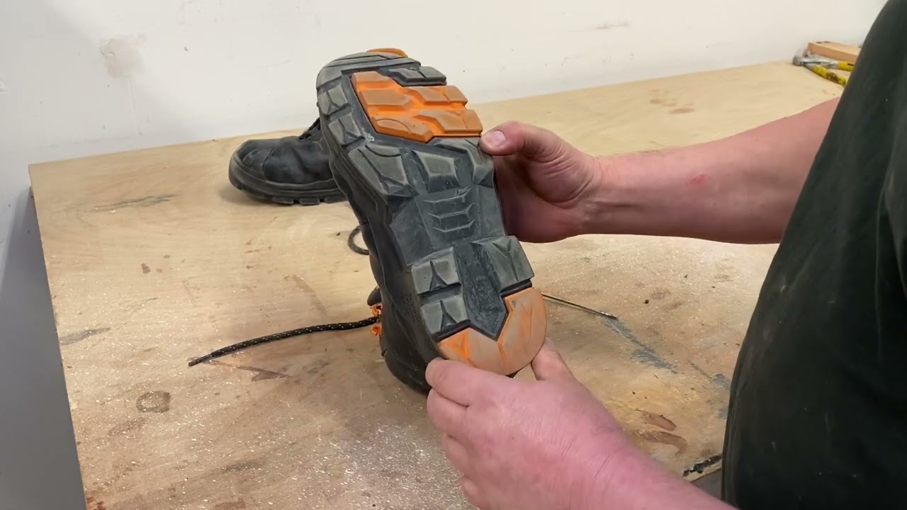 UVEX 2 metal free safety boots. 16 month Real World video!