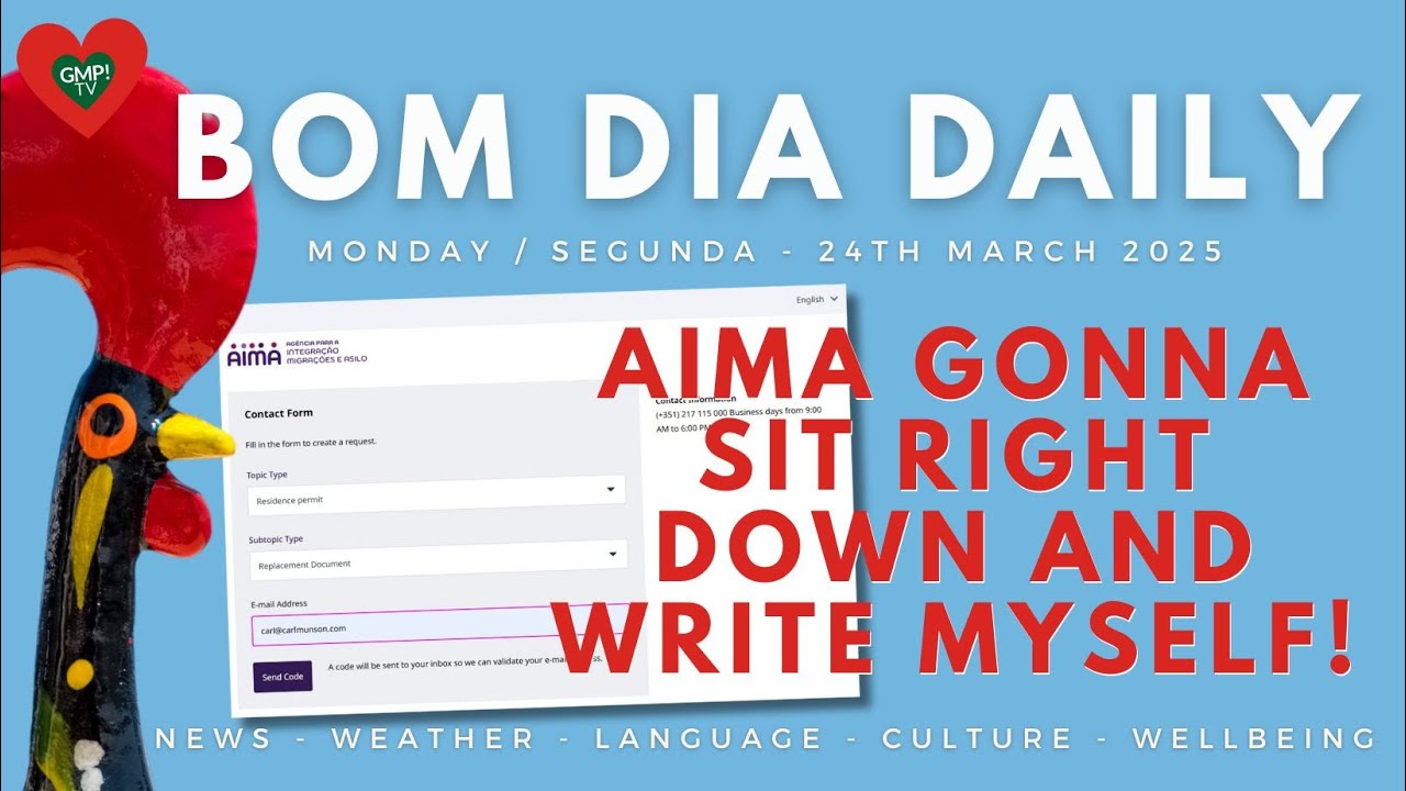 AIMA's NEW Contact Form! Does it work? #Portugal #Immigration #AIMA