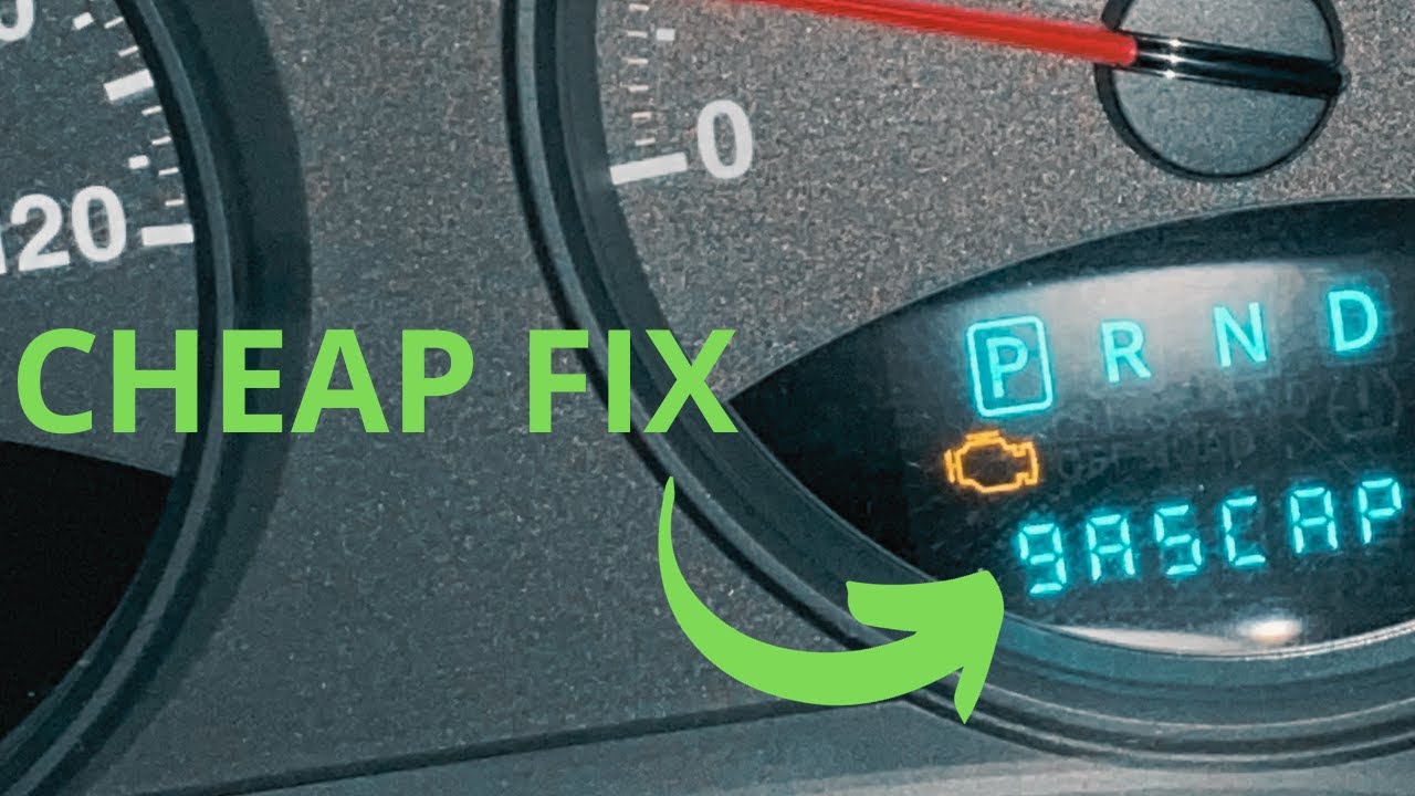 How to fix the gas cap warning message on jeep patriot code P0457