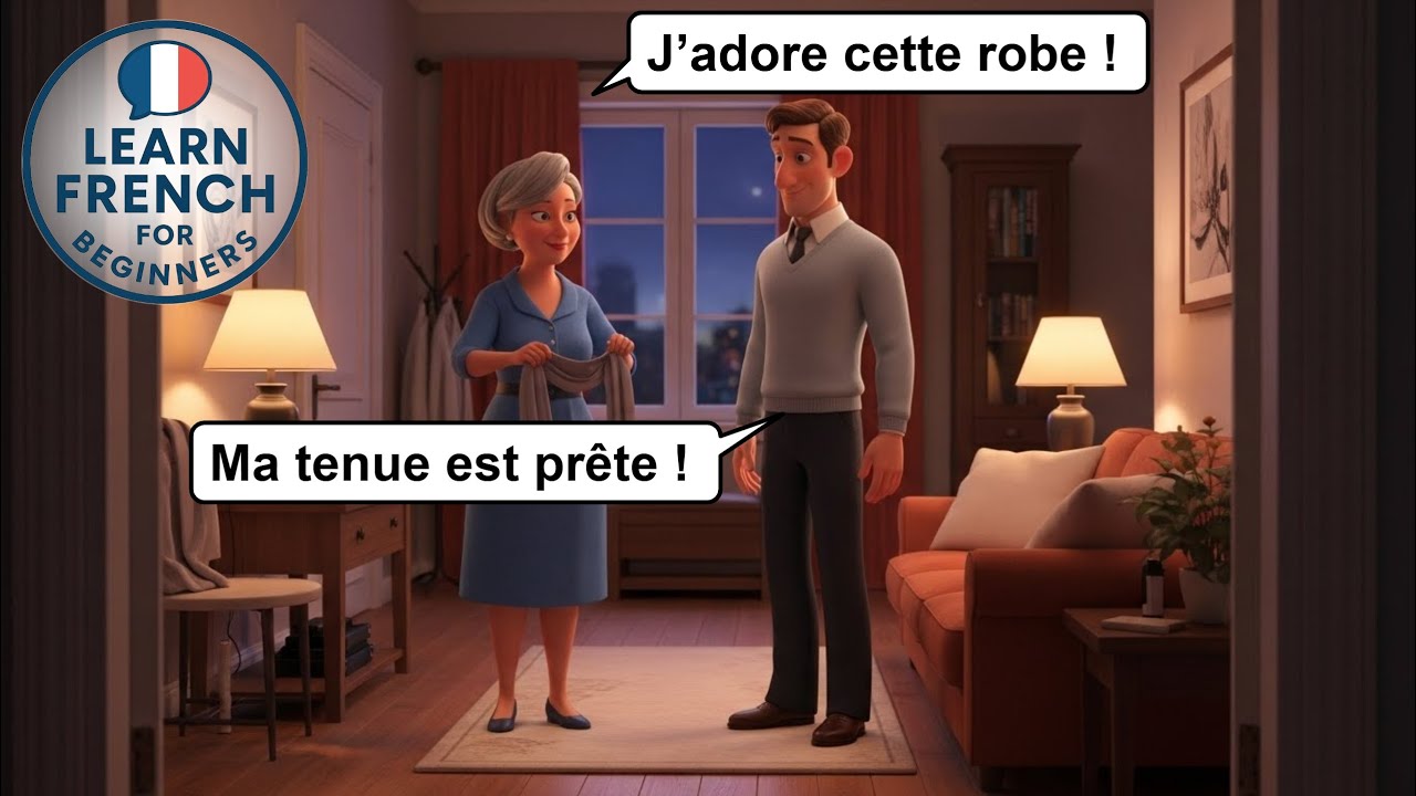 Одежда на французском 🇫🇷 | Простая беседа для начинающих
