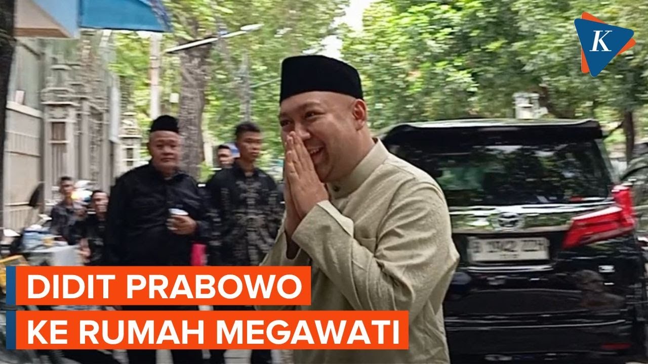 Anak Prabowo, Didit Hediprasetyo Datang ke Rumah Megawati