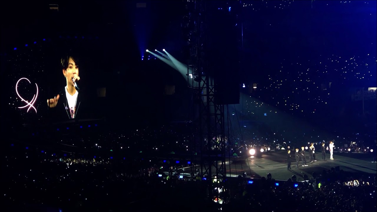 190526 BTS (방탄소년단) LOVE YOURSELF: SPEAK YOURSELF TOUR IN BRAZIL WAVE + SPEECH IN PORTUGUESE [FANCAM]