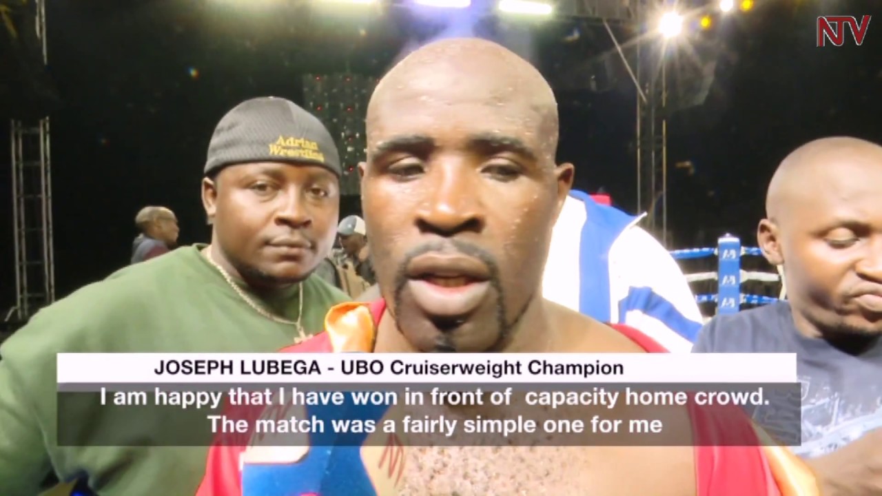 UBO BOXING TITLE: Lubega beats Nyilawila to take cruiser weight title