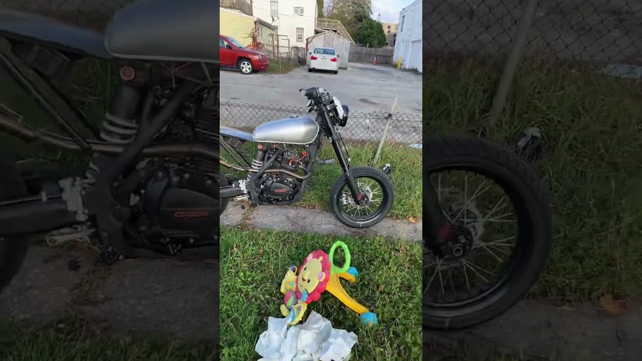 Orion RXB 250 scrambled buil !! #shorts #caferacer #scrambler