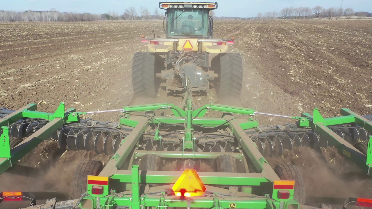 Discing The Field, April 22 2020.