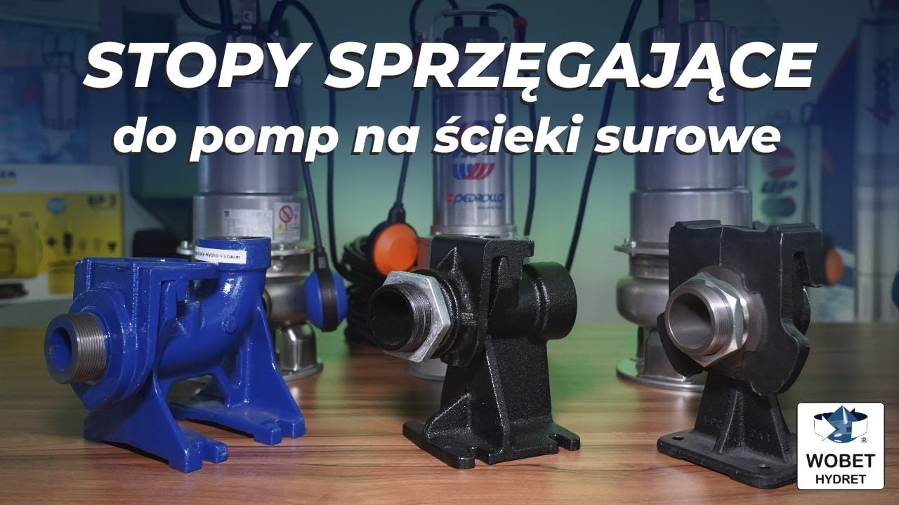 Stopy sprzęgające do pomp Pedrollo, Ebara, Hydro-Vacuum | Wobet-Hydret