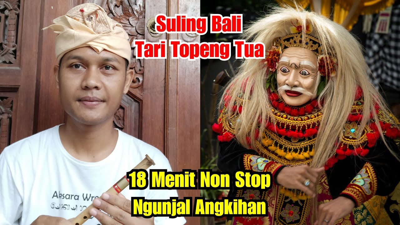 Suling Bali Tari Topeng Tua