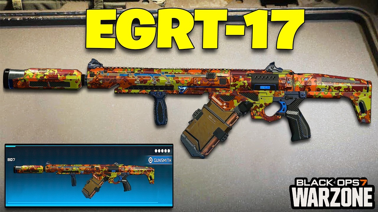 INSANE EGRT-17 BUILD You NEED to Try in BO7 AVALON! (Best EGRT-17 Class Loadout for Warzone 3)