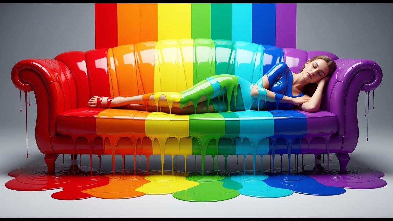 Which Couch Melts the Most? 🛋️✨ Dreamy Oddly Satisfying AI ASMR Video Pt.3