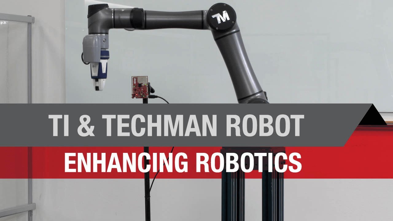 TI i Techman Robot: pokaz wsp&oacute;łpracy robot&oacute;w