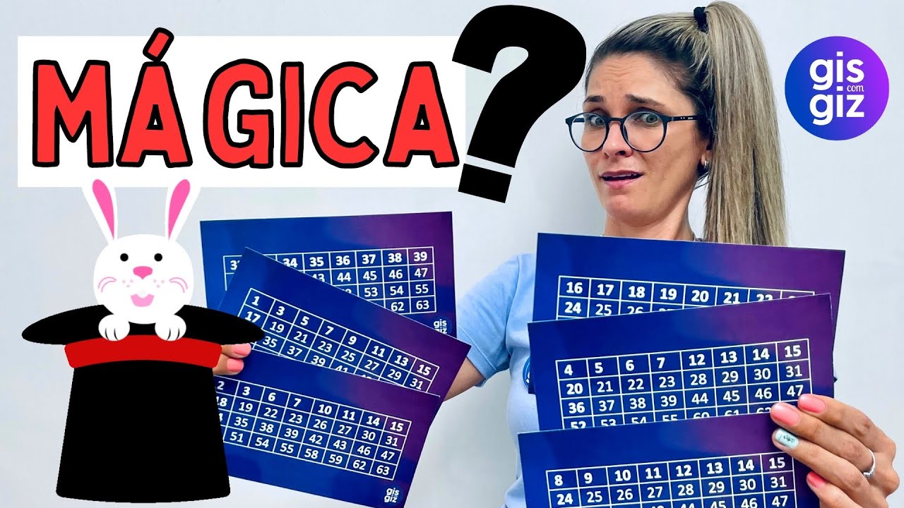 MÁGICA DOS NÚMEROS | CARTELAS MÁGICAS\Prof. Gis/