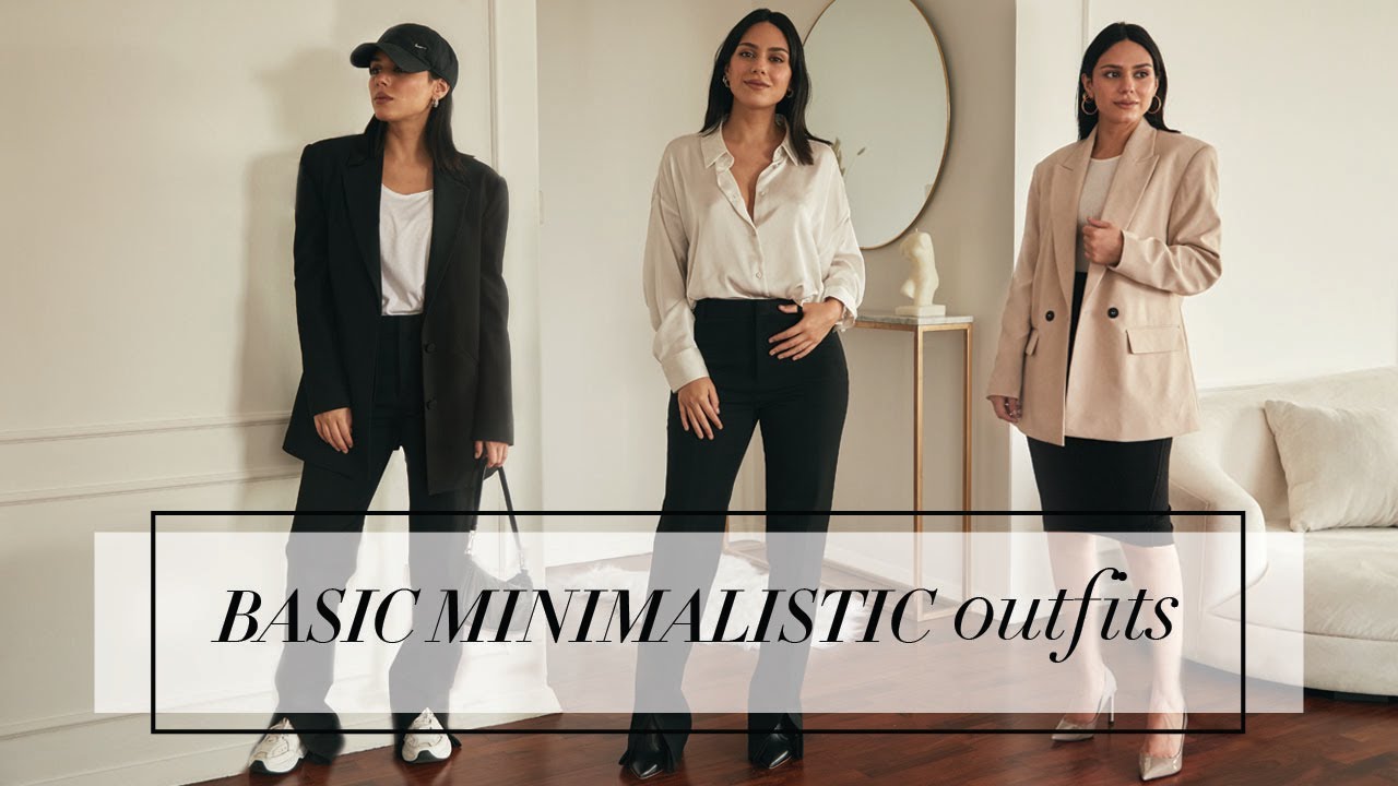 18 OUTFITS CON PRENDAS BÁSICAS DE ARMARIO
