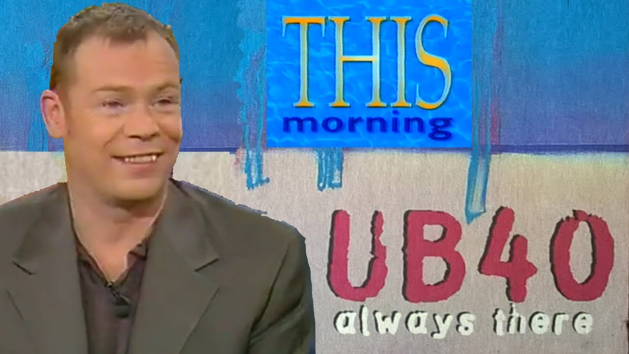 UB40 - This Morning ITV - 1997 - Ali Campbell & Astro - Always There