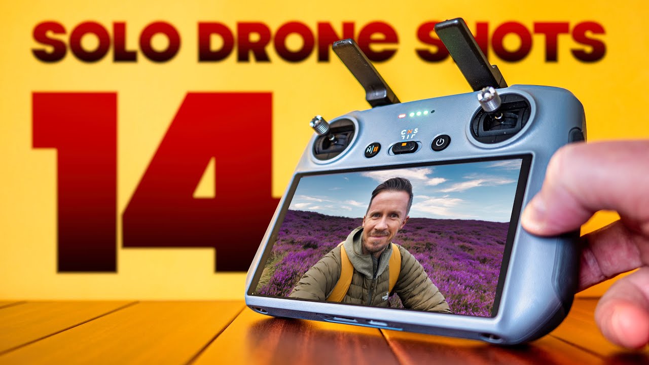 14 DRONE SHOTS EVERY SOLO PILOT SHOULD MASTER!