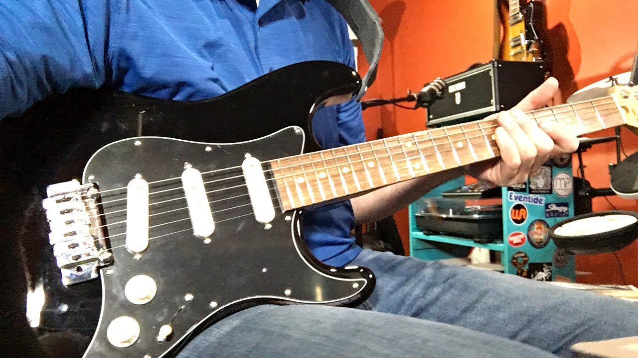 Testing the Reverend Gill Parris Signature Guitar