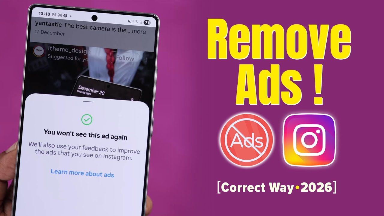 How to Turn OFF Ads on Instagram! [Remove]