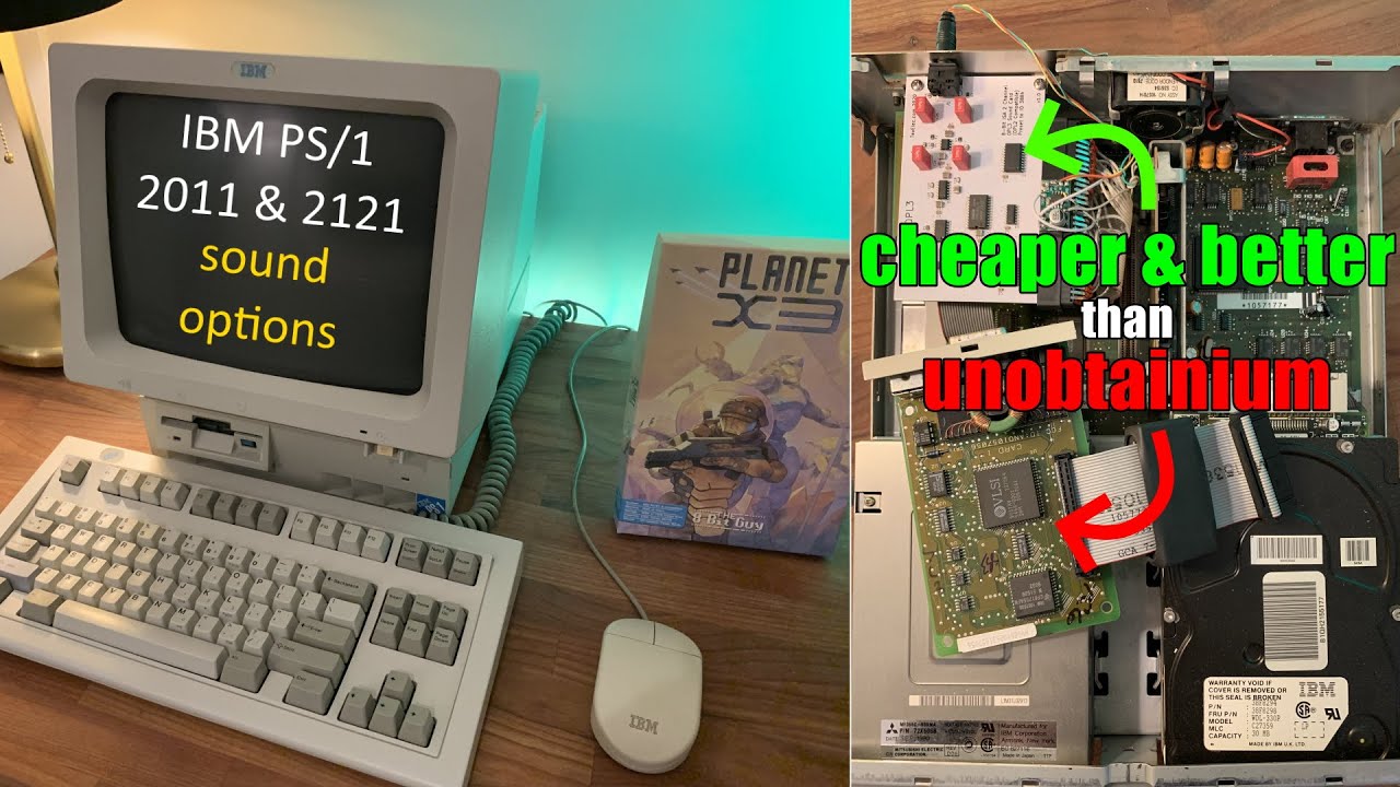 IBM PS/1 2011 & 2121 sound options