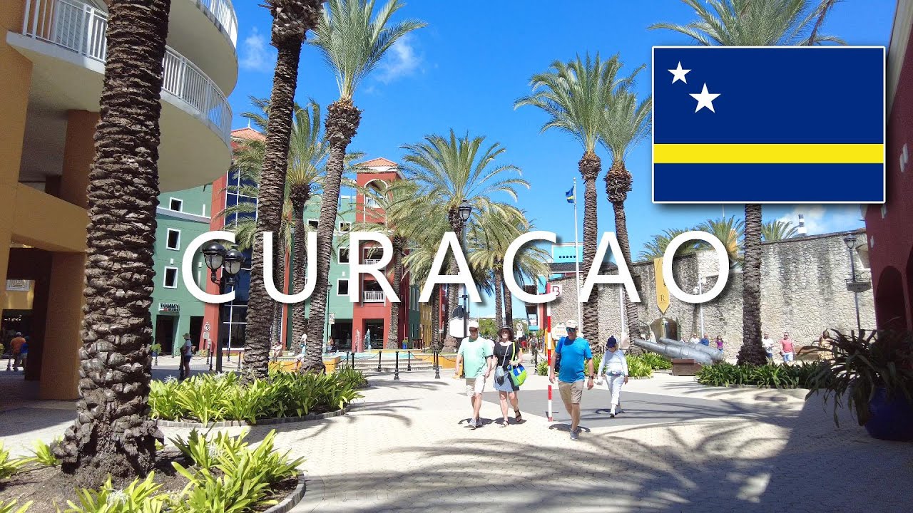 Walking Around Curacao Cruise Port and Downtown Willemstad