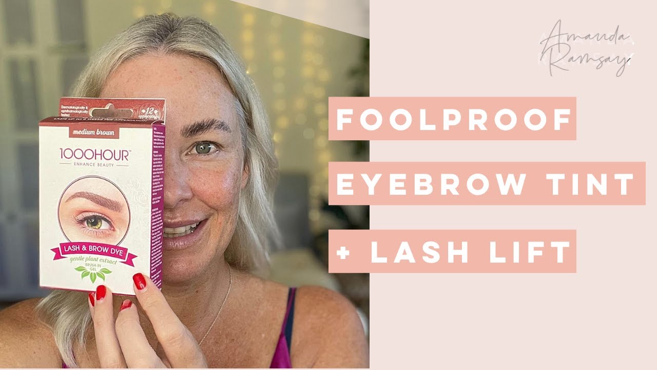Foolproof DIY eyebrow tint and lash-lifting tips