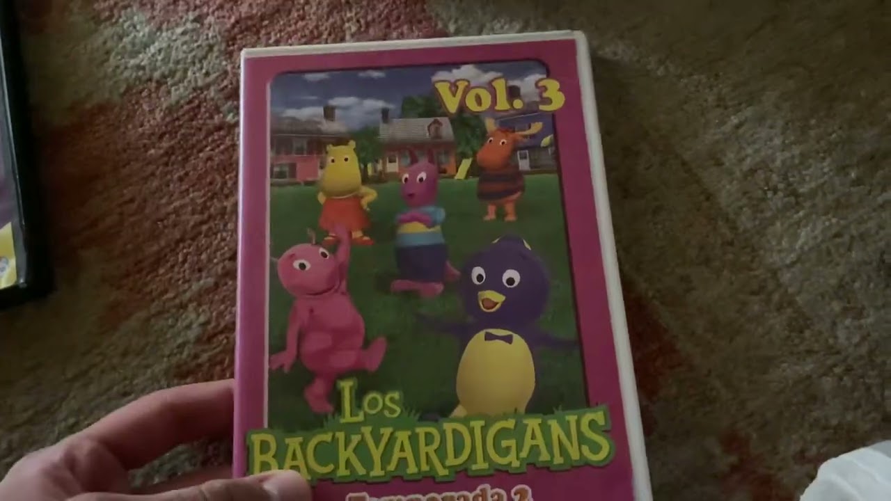 Showing you all of my Backyardigans DVDs