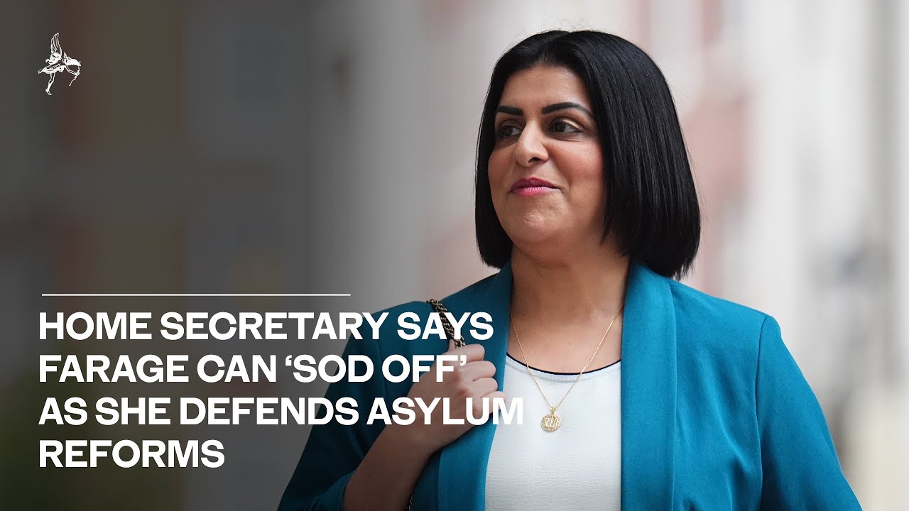 Shabana Mahmood says Nigel Farage can 'sod off' as she defends sweeping asylum system reforms
