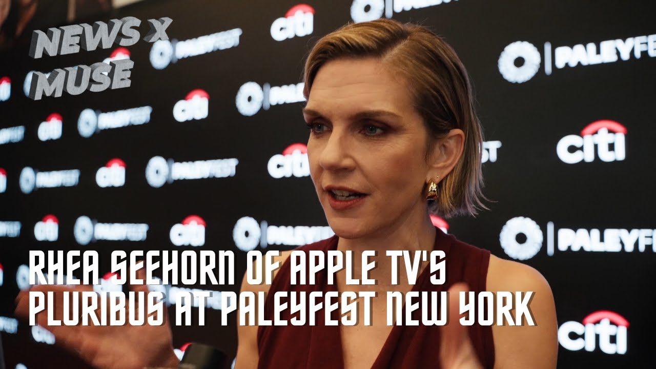 Ри Сихорн из PLURIBUS на Apple TV на фестивале PaleyFest в Нью-Йорке