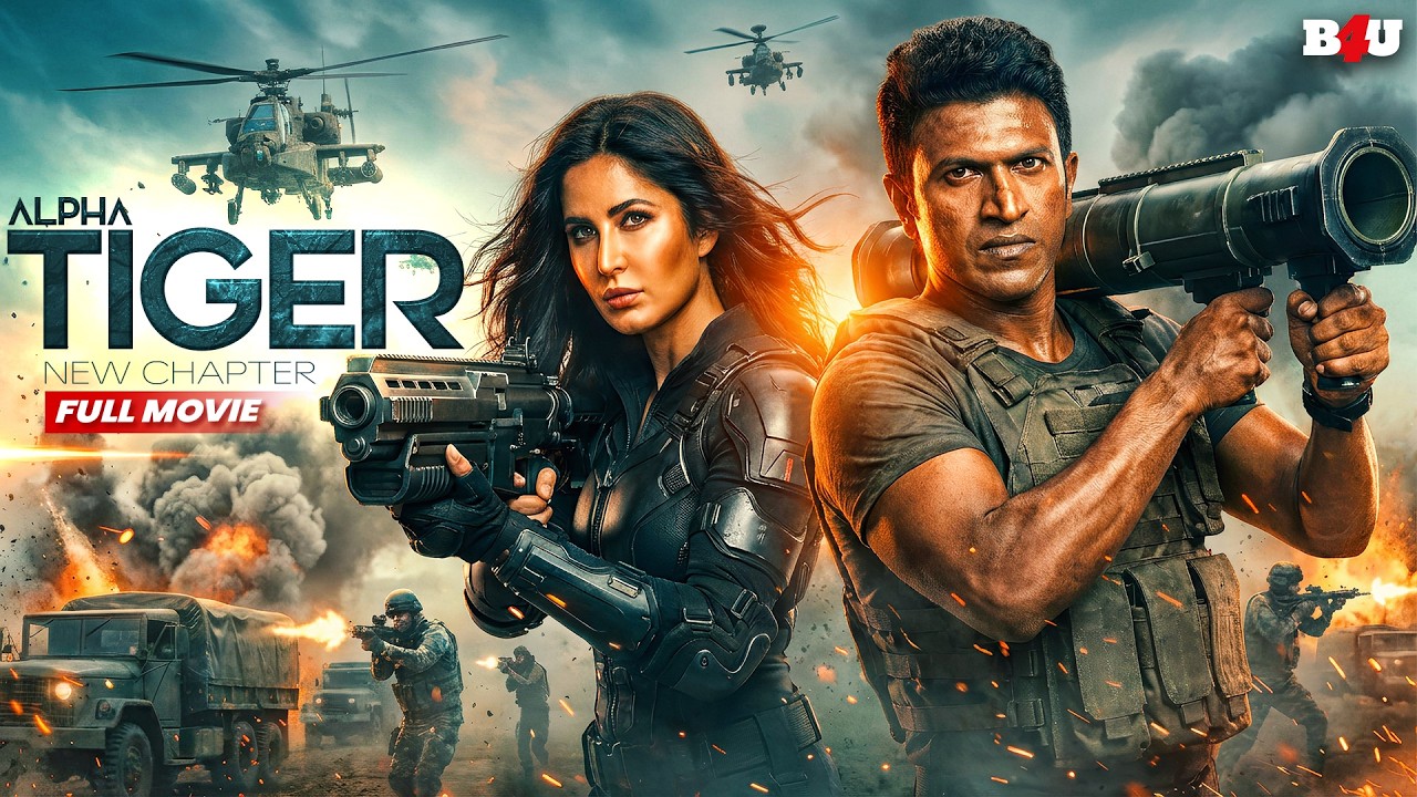 ALPHA TIGER (HD) - PUNEETH RAJKUMAR - GOWRI MUNJAL - SOUTH SUPERHIT BLOCKBUSTER MOVIE TOP KHILADI