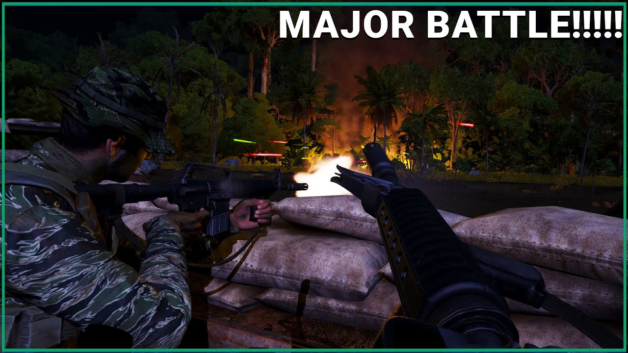 Experience the Intensity of the Major Battle of Plei Mei in ARMA 3 Vietnam War MOD