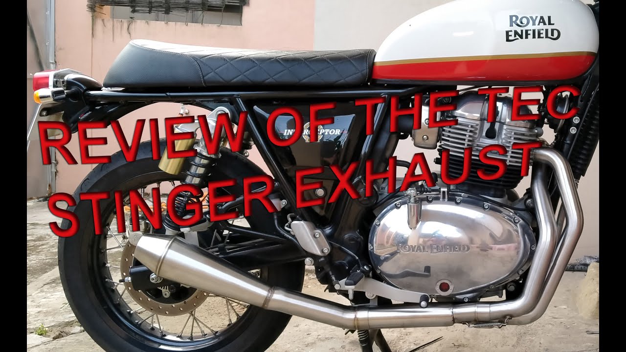 TEC stinger exhaust RE Interceptor 650