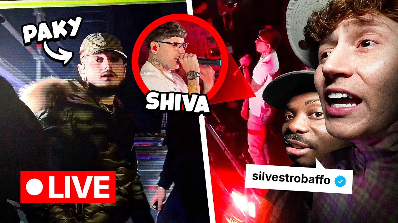 IL ROSSO IN LIVE DAL CONCERTO DI PAKY A ROZZANO 🔥 | Il Rosso w/ Dre, Papi, Silvestro Baffo, Clara...