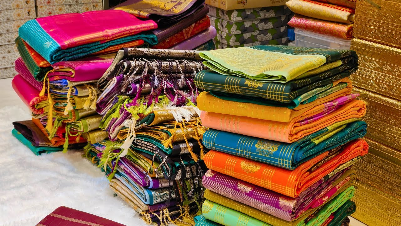 Pure Handloom Kanchi Pattu Sarees -- పెళ్లి ఆఫర్💥Single Delivery  |