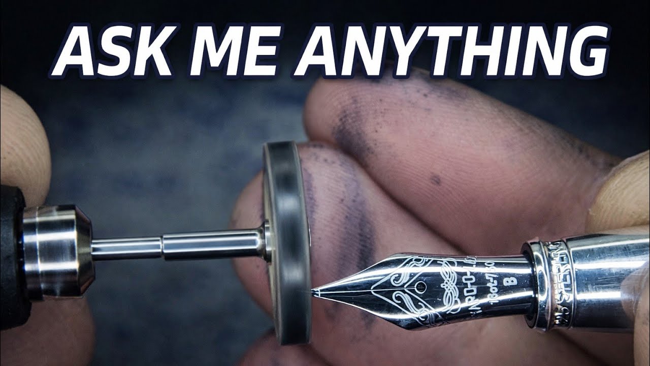 Ask Me Anything — Leave Your Questions While I Grind a Nib