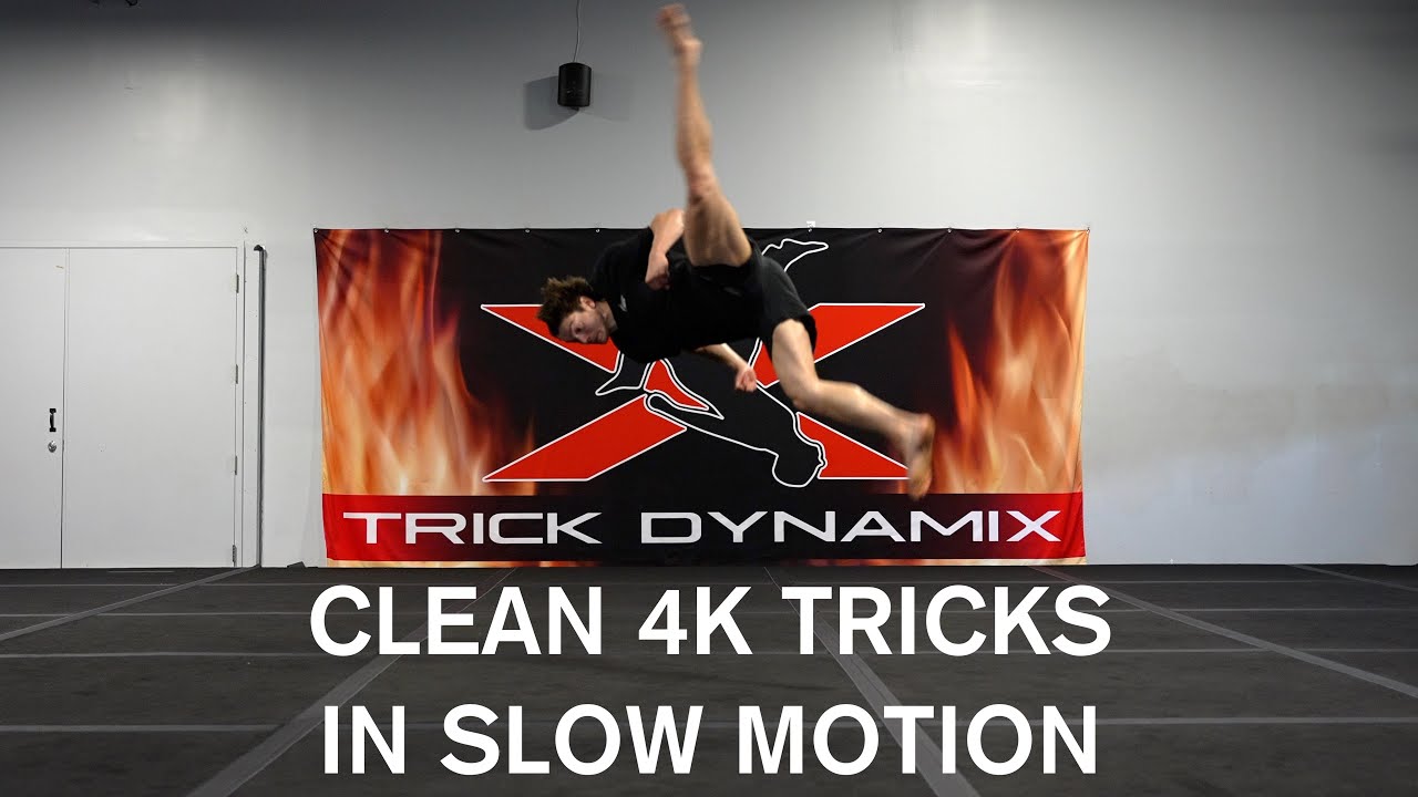 High Quality Tricking in Slow Motion