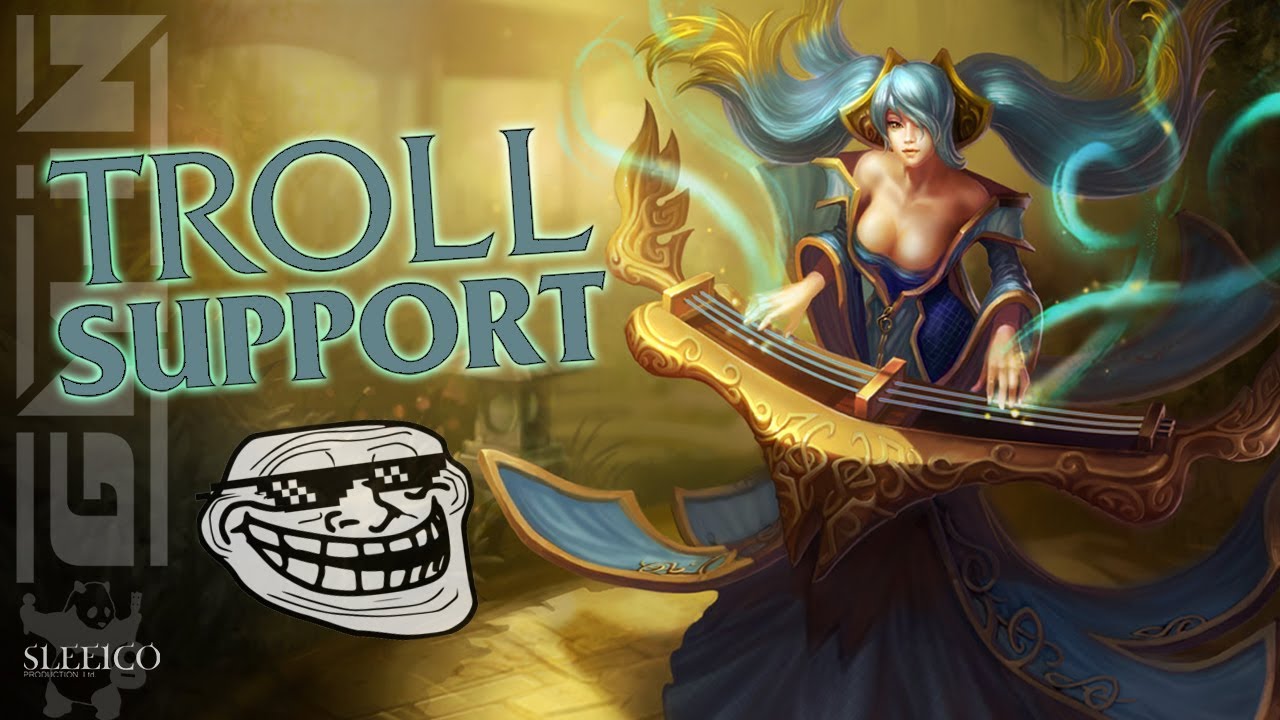 LEAGUE OF LEGENDS: Troll SUPPORT!