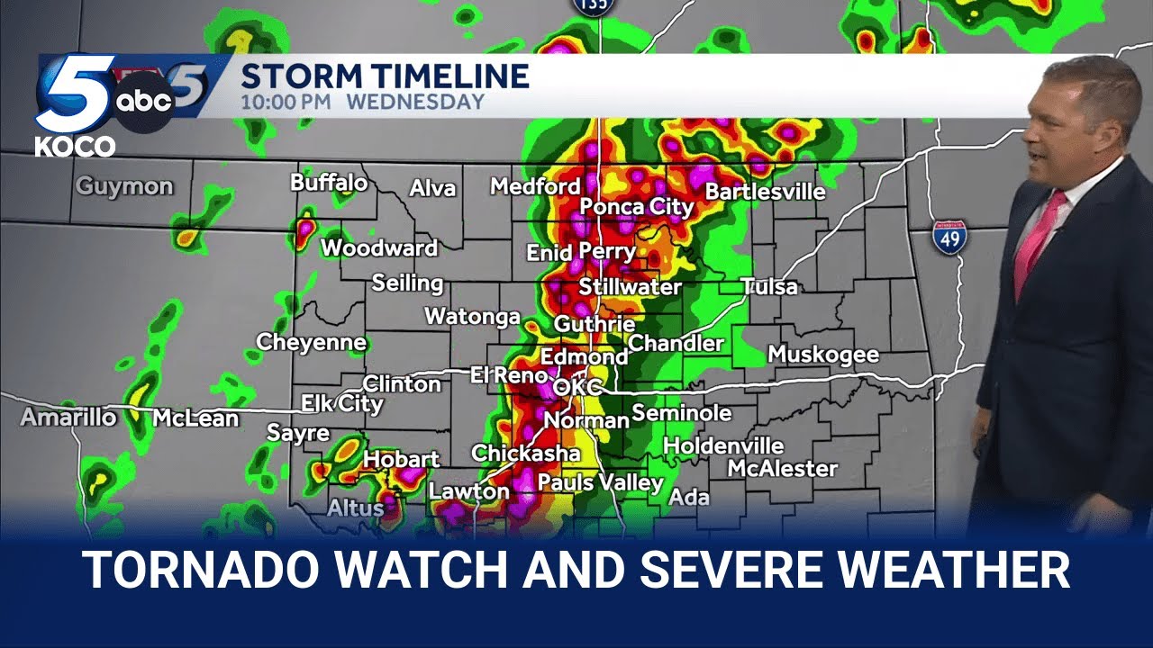 April 1,2026: Tornado Watch for tonight