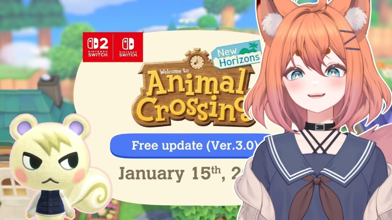 ANIMAL CROSSING UPDATE!!!! MARSHAL, I AM BACK!