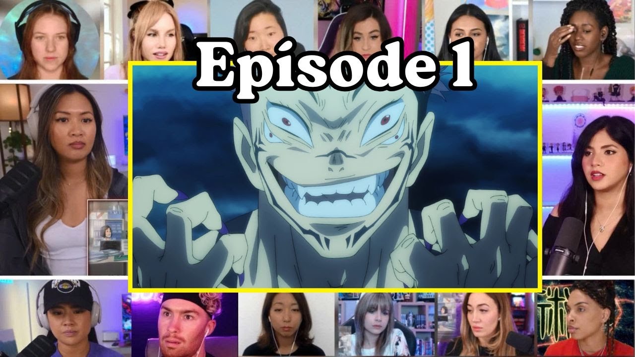 Ryomen Sukuna | Jujutsu Kaisen Season 1 Episode 1 Reaction Mashup | 呪術廻戦