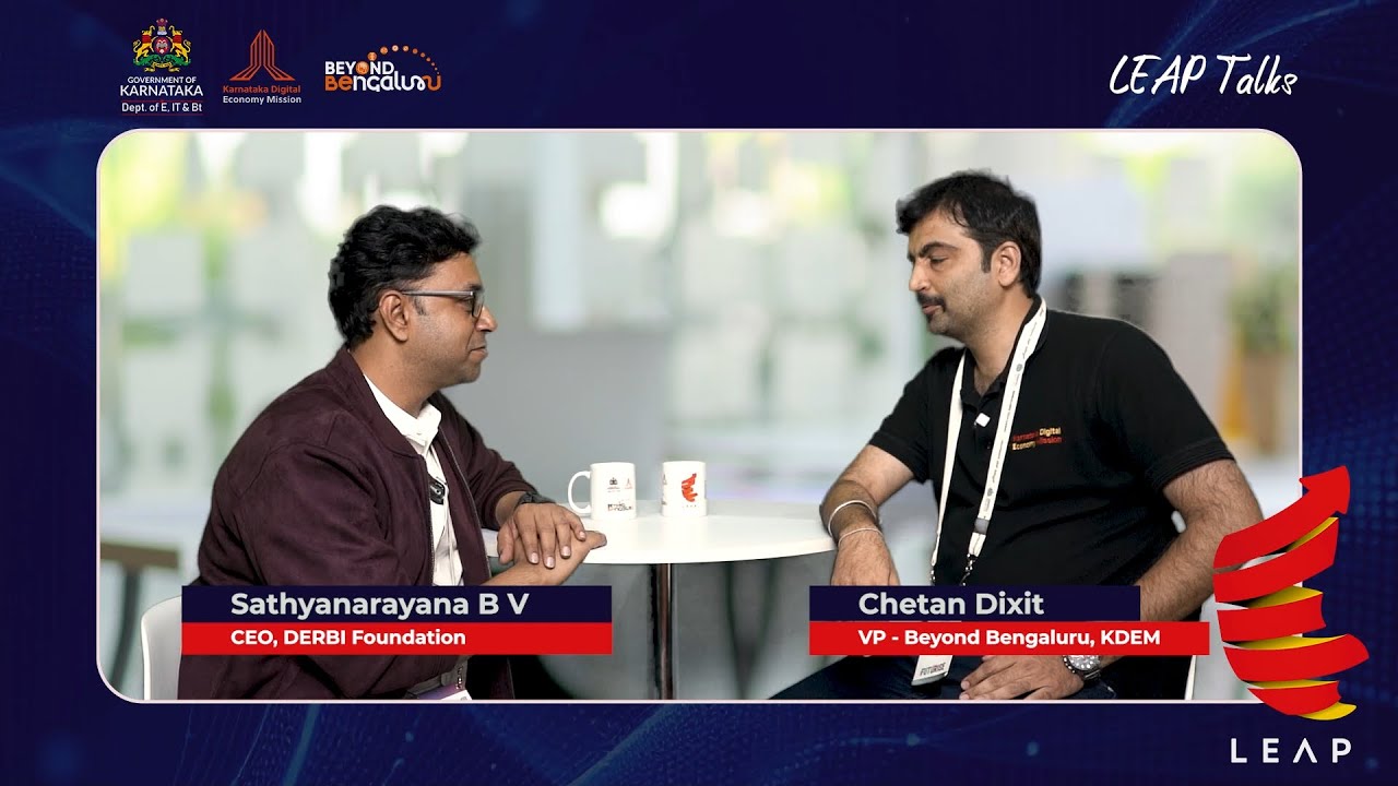 LEAP Talks – Episode 9 | Sathyanarayana B V in conversation with Chetan Dixit