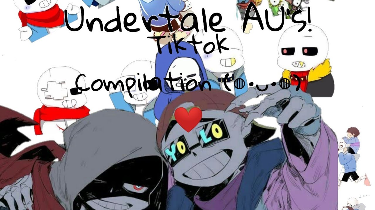👉 Undertale TikTok Compilation 👈 (TYSM For 750 Subs!❤️)