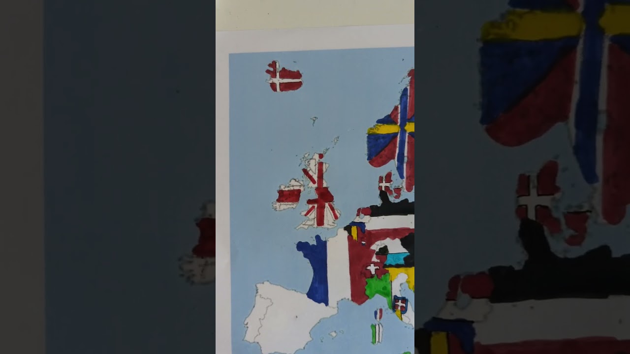 Map of Europe 1867 - British Empire 