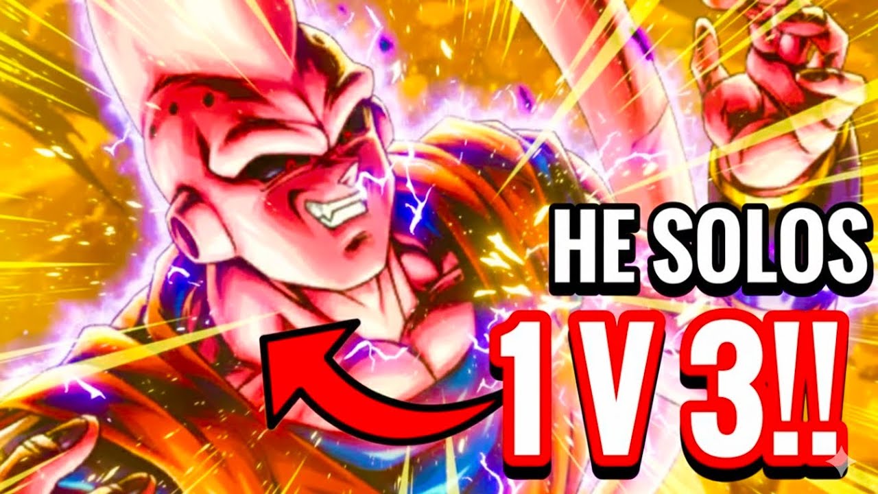 The New Ultra Buuhan Actually SOLOED His ENTIRE Team! DB Legends 