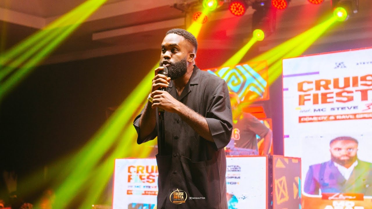 MC ARAB SPONTANEOUS COMEDY PERFORMANCE AT CRUISE FIESTA 3.0 