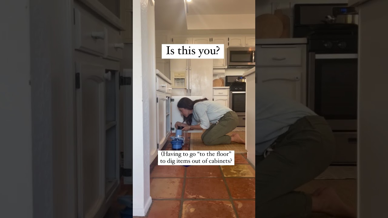 How to Convert Cabinets to Drawers (EASY!): in Your Kitchen, Bathrooms, Closets! #hacks #organizing