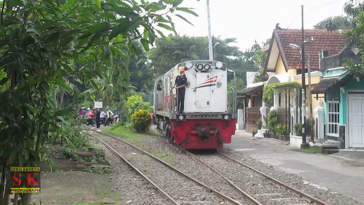 Proses Test Run lokomotif CC 203 98 05 Balai Yasa Yogyakarta