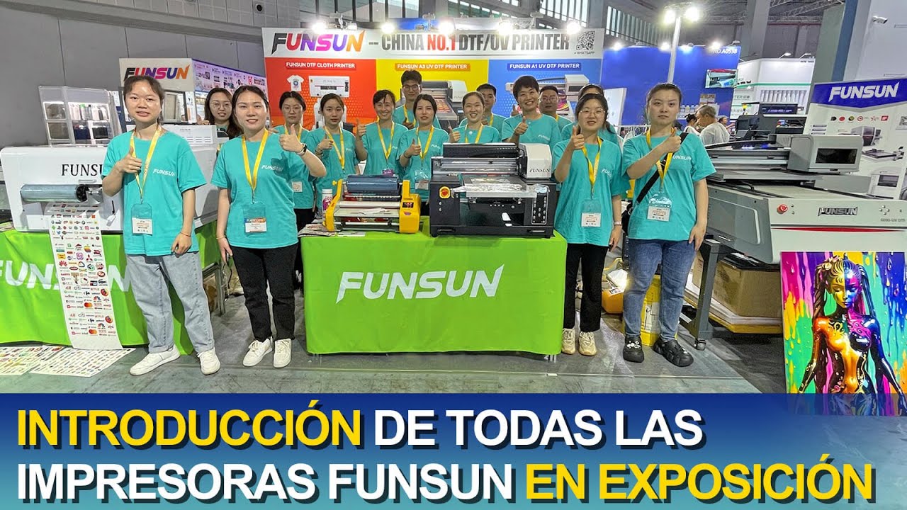 Introducción de todas las impresoras funsun en exposición