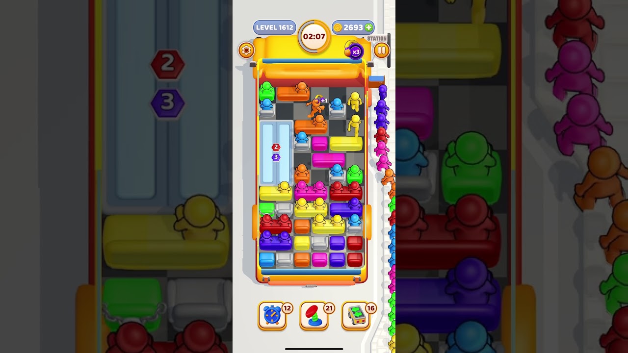 Seat away level 1612