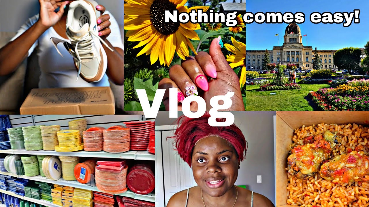 Fighting For My Dreams | Wedding Anniversary Prep- Nails, Wig, Shopping | ft. Fitville #canadavlogs