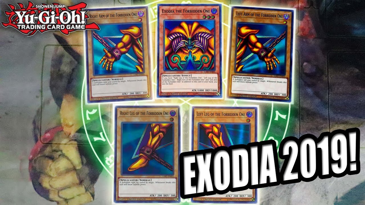 Yu-Gi-Oh! THE BEST EXODIA THE FORBIDDEN ONE DECK PROFILE 2019! EXODIA OBLITERATE!