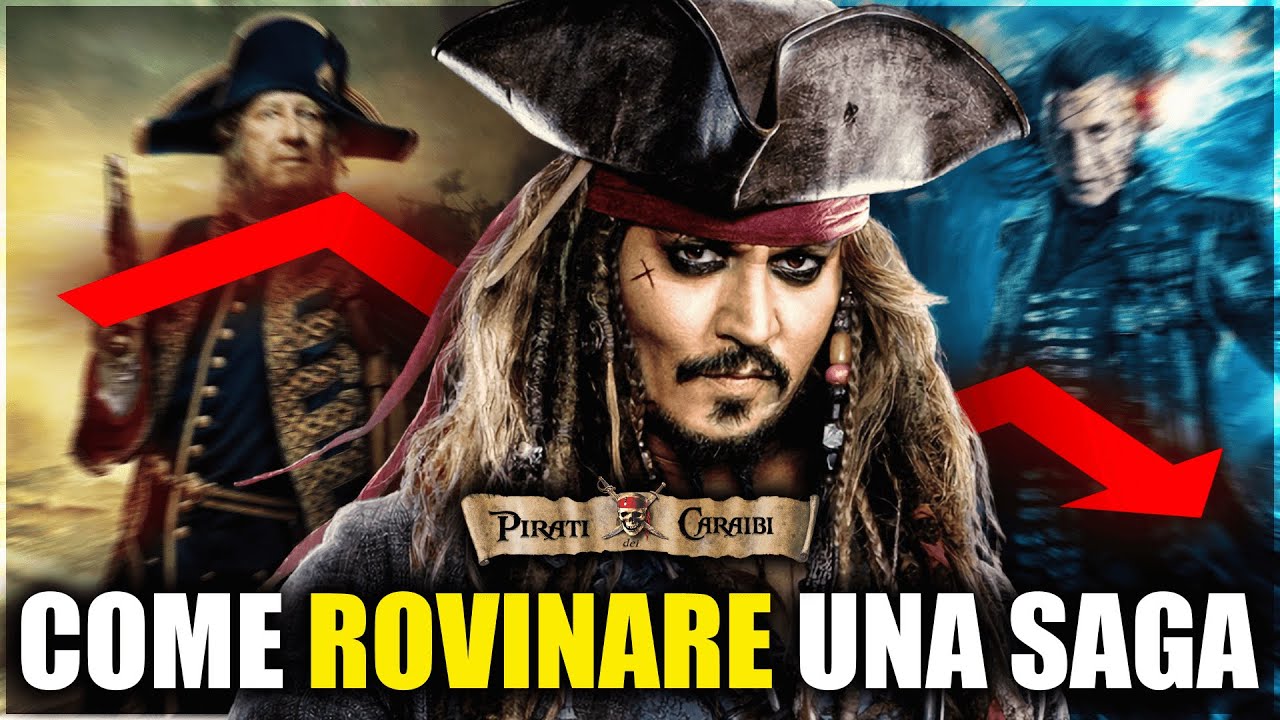 PIRATI DEI CARAIBI e il DECLINO DI UNA  SAGA